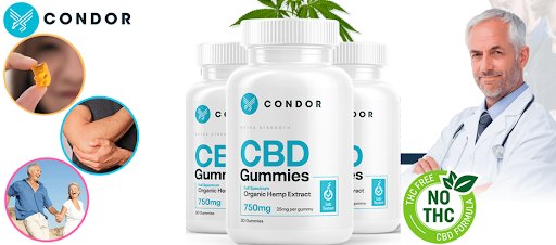 Condor CBD Gummies- Reviews, Updated Price & More Benefits!! | Caramella
